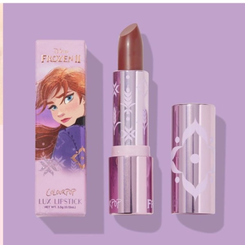 Colourpop x Frozen going north crème lux lipstick